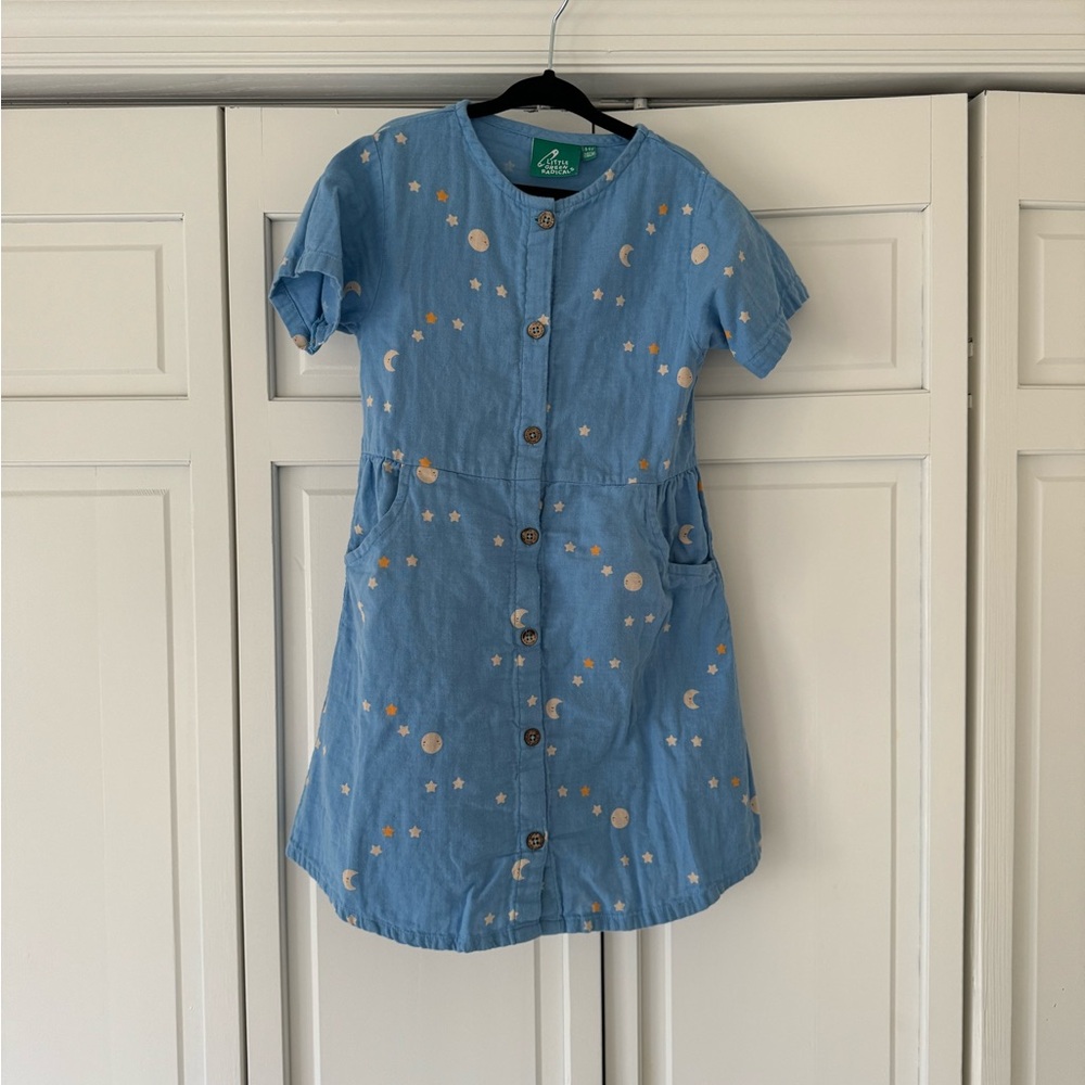 Little Green Radicals Moon and Stars Dress